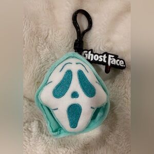 Ghost Face Mask Plush Bag Charm